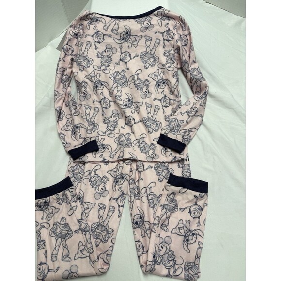 Disney  Girl’s Character 100 2-Piece Pajama Set Size 6 Soft & Cuddly - Picture 2 of 6